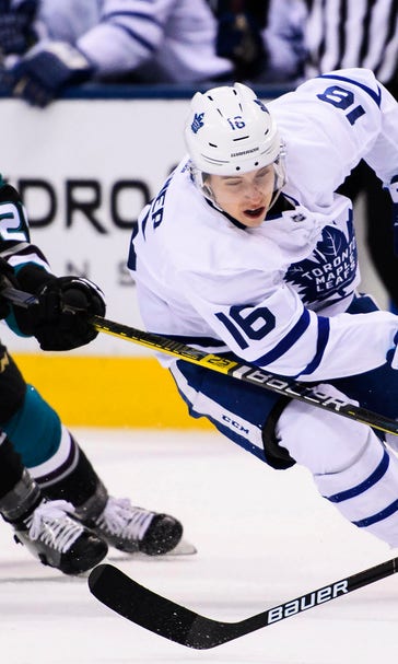 Johnsson leads Maple Leafs to 6-1 win over struggling Ducks